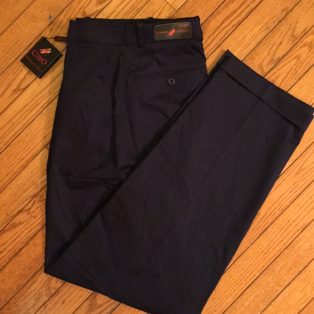 Como Sport Navy Pants 34”